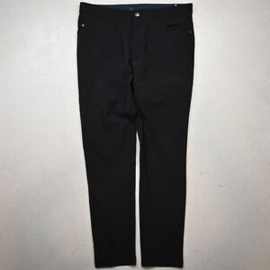 adidas 33x34 Black Primegreen 5 Pocket Slim Golf Mens Pants